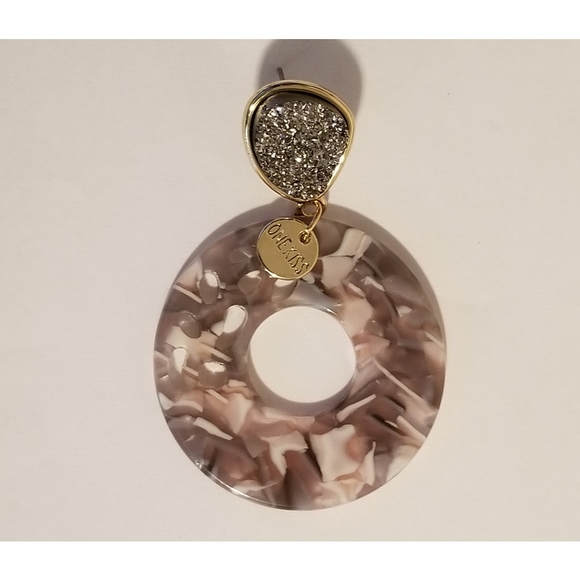 Multi Color Round Earrings🍩 - Picture 4 of 5